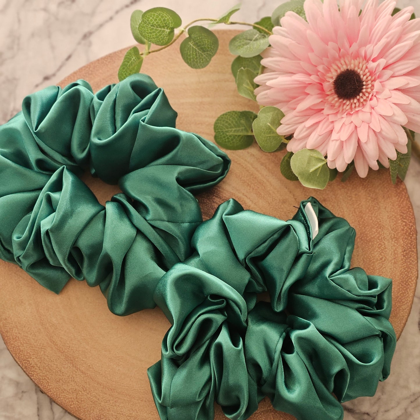Emerald Scrunchie